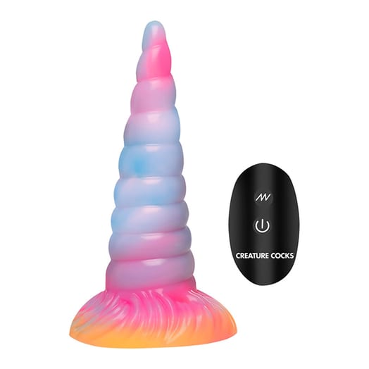 Creature Cocks Unicorn Vibrator - 17 cm