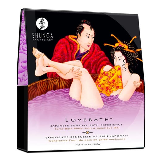 Shunga Lovebath - Bain japonais - Lotus Sensuel