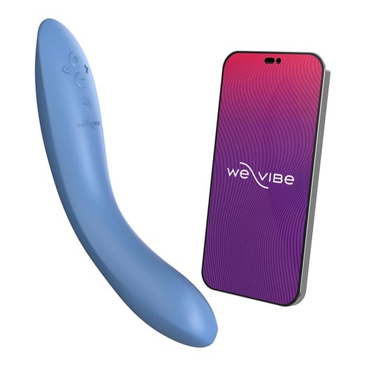 Stimulateur point G et clitoris We-Vibe Rave 2 - Bleu