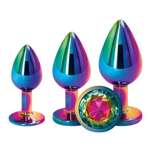 NS Novelties Rear Assets Kit Analplug - Rainbow