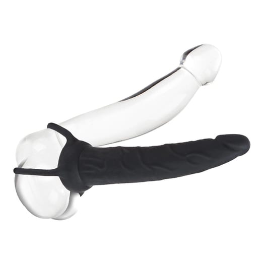 CalExotics Love Rider Silikon realistischer Doppelpenetrationsdildo