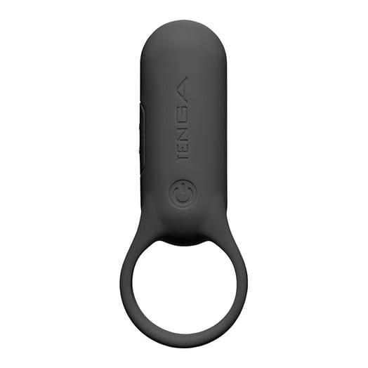 Anneau pénien vibrant Tenga Pairing+ - Noir Anneau pénien vibrant Tenga Pairing+ - Noir