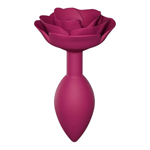 Plug anal en silicone Love to Love Open Roses - Rose