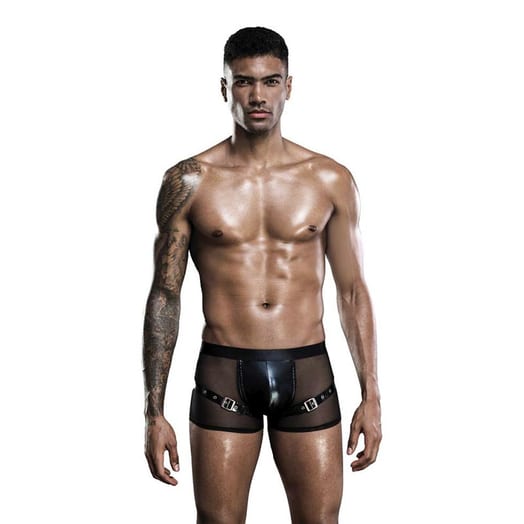 Boxer pour homme Saresia Roleplay Fetish - Noir