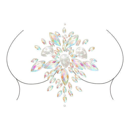 Bijou autocollant pour le corps Leg Avenue Celestial - Ovale