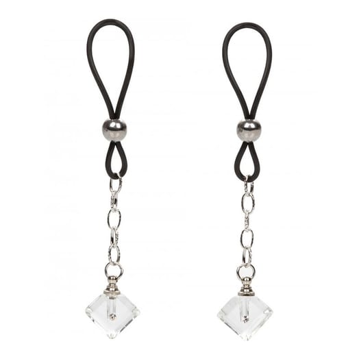 Bijoux de seins CalExotics Crystal Gem