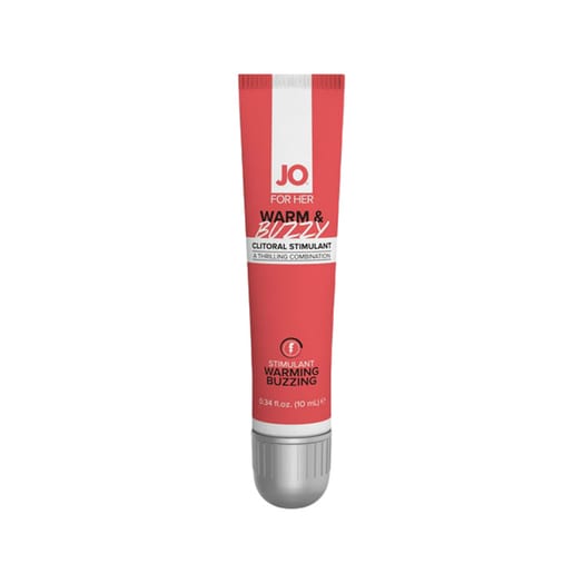 System JO Warm & Buzzy stimulierendes Klitorisgel - 10 ml