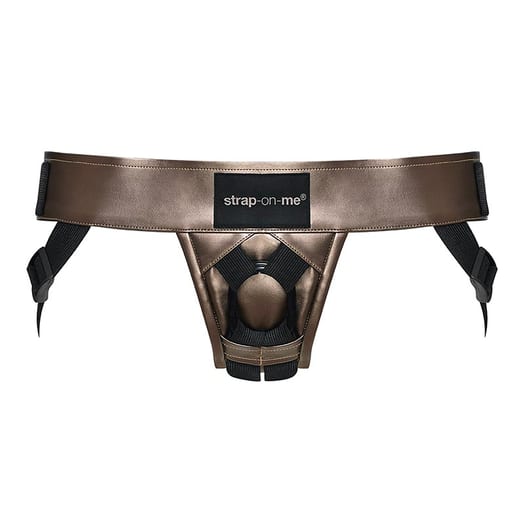 Harnais ouvert strap-on-me Curious - Bronze