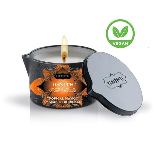Kamasutra Massagekerze - Tropical Mango