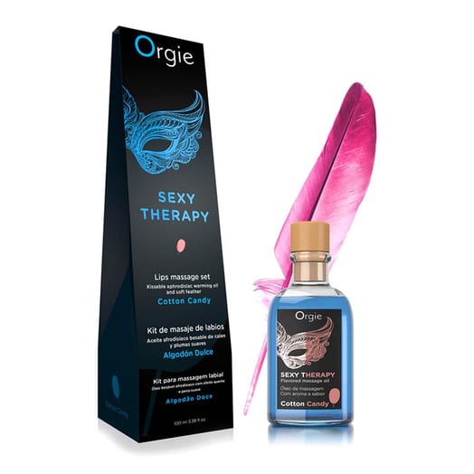 Kit de stimulation intime Orgie Sexy Therapy - Barbe à papa