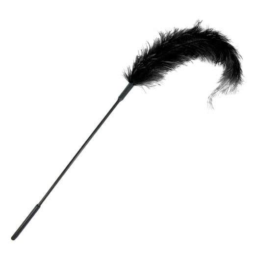 Tickler Plume d'Autruche - Noir
