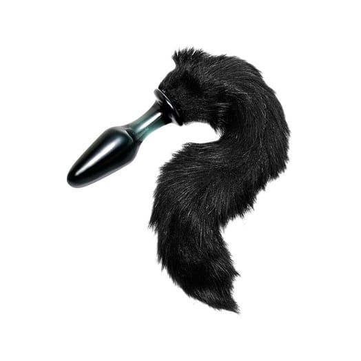 Tailz Midnight Fox Analplug mit Fuchsschwanz - Schwarz