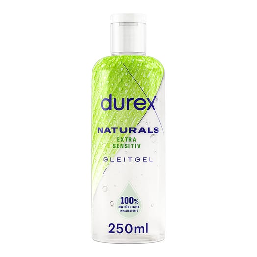 Gel lubrifiant Durex Naturals - 250 ml (à base d'eau)