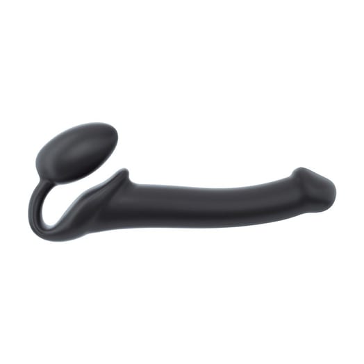 Strap-on-me Bendable doppeltes Sexspielzeug - Schwarz Strap-on-me Bendable doppeltes Sexspielzeug - Schwarz