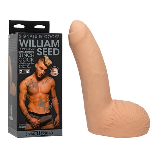 Dildo réaliste Doc Johnson William Seed Cock - 15 cm