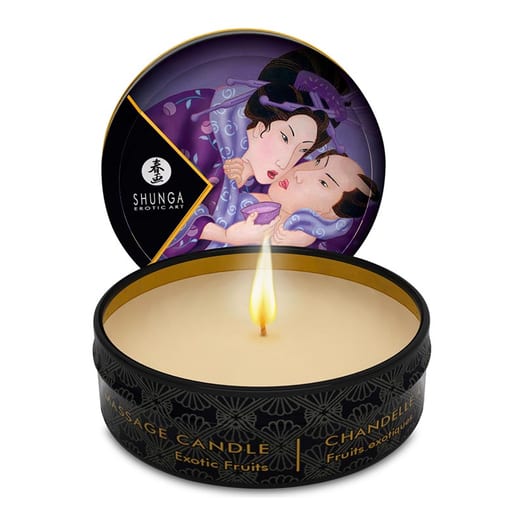 Shunga Libido Massagekerze - exotische Früchte - 30 ml