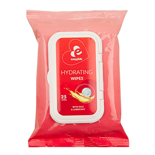 Easyglide Feuchtigkeits-und Gleitmitteltücher  - 25 Tücher