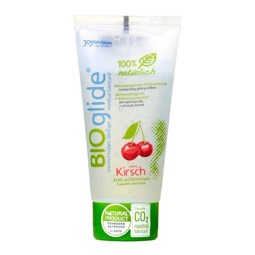 JoyDivision BIOglide Gleitgel - 80 ml - Kirsche (Wasserbasis)