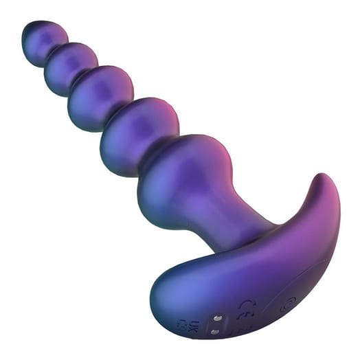 Hueman Galaxy Force Vibrierende Analkette