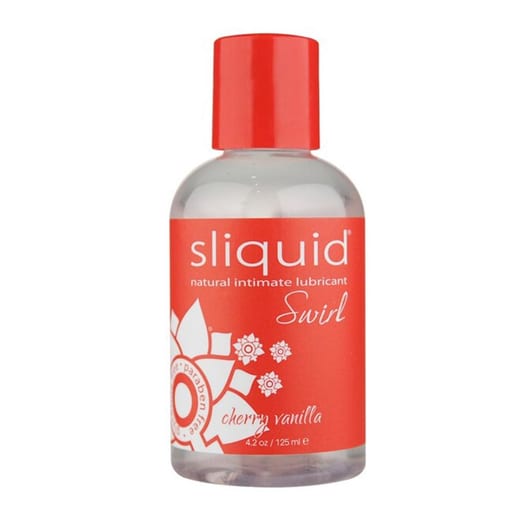 Sliquid Swirl Gleitmittel Kirsch & Vanille - 125 ml (Wasserbasis)