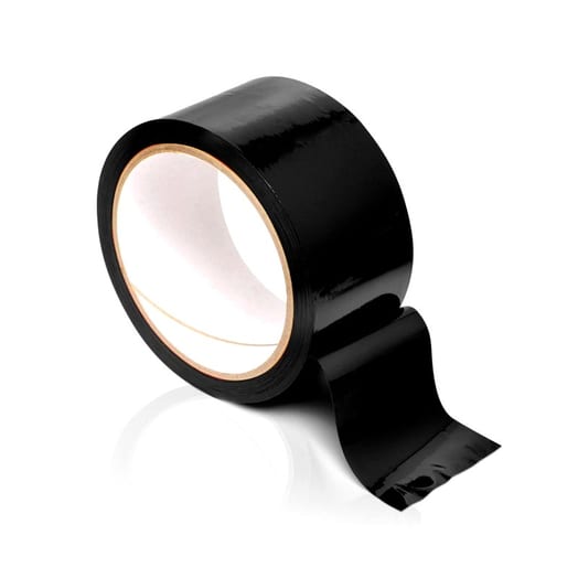 Rouleau de film plastique Fetish Fantasy Bondage Tape - Noir