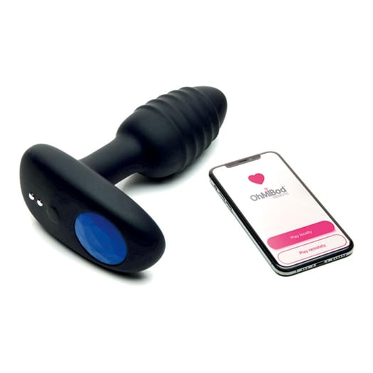 Plug anal vibrant télécommandé OhMiBod Lumen