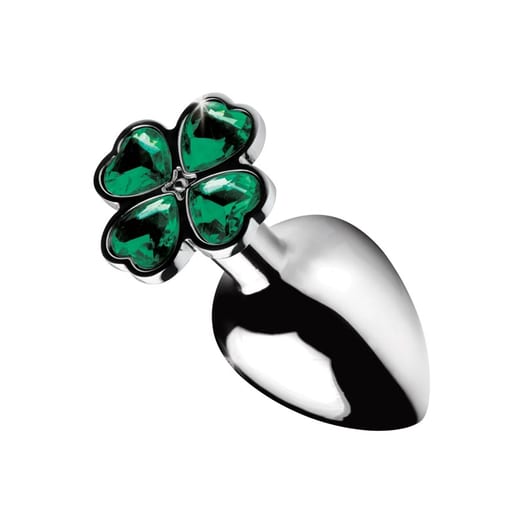 Booty Sparks Lucky Clover Analplug mit vierblättrigem Kleeblatt - S