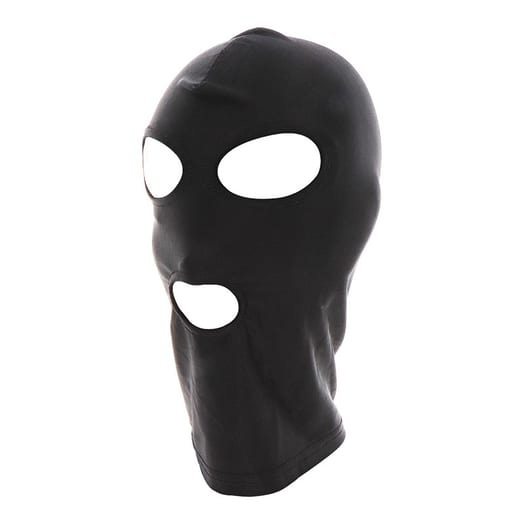 Cagoule en spandex Taboom Luxury Bondage - 3 ouvertures