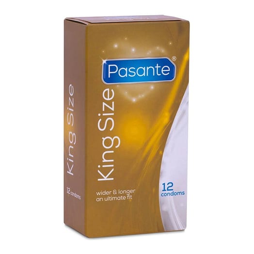Pasante King Size - Préservatif grande taille (12 Préservatifs)