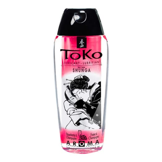 Shunga Toko Aroma Gleitmittel - Erdbeer & Champagner