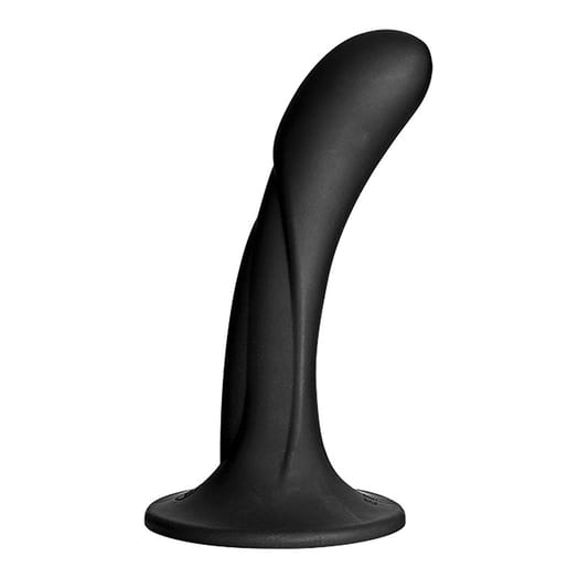 Dildo point G Doc Johnson Vac-U-Lock - Noir