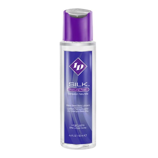 Lubrifiant ID Silk Hybride - 130 ml (à base d'eau et de silicone)