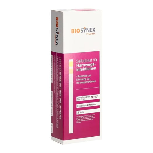 Autotest infection urinaire Biosynex - 3 pièces Autotest infection urinaire Biosynex - 3 pièces