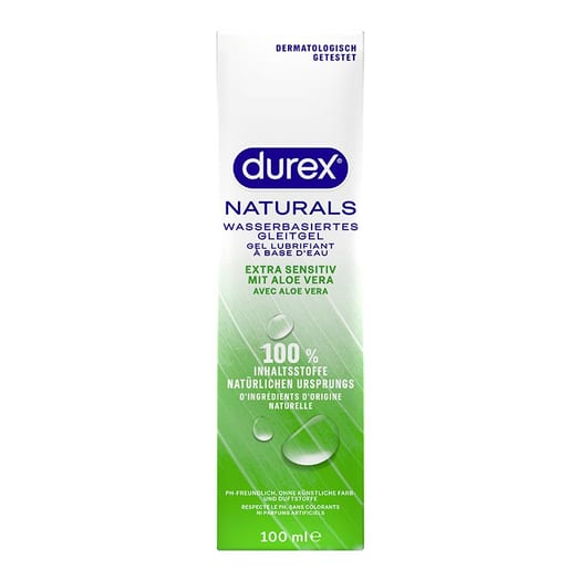 Durex Naturals Gleitgel - 100 ml (Wasserbasis)