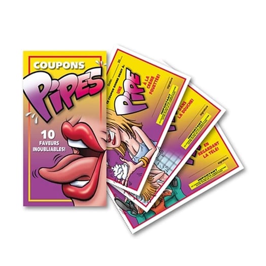 Coupons "Pipes" (Französisch)