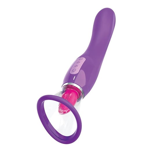 Vibromasseur et pompe vaginale Fantasy Her Ultimate Pleasure