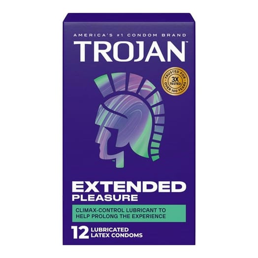 Préservatif Trojan Extended (12 Préservatifs)
