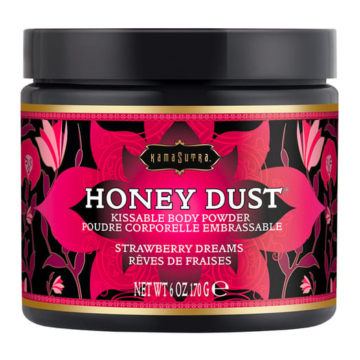 Poudre corporelle embrassable Kamasutra - Rêves de fraises