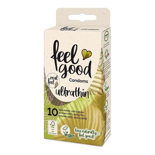 Feelgood Condoms Ultrathin - Ultradünnes Kondom (10 Kondome)