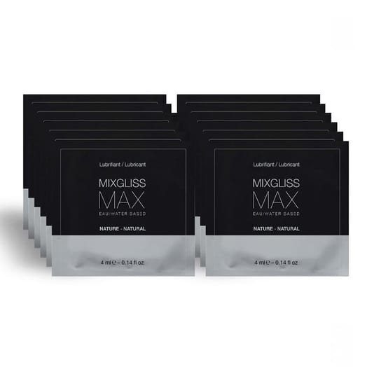Lubrifiant vaginal & anal MixGliss MAX - 12x 4 ml (à base d'eau)
