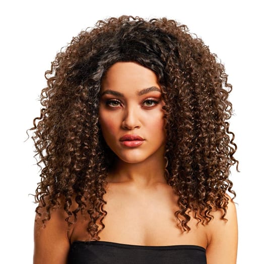 Perruque Fever Wigs Lizzo - Brun foncé