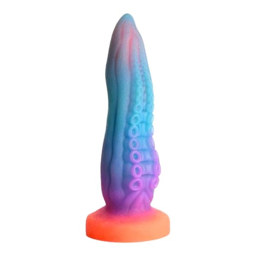 Creature Cocks Tenta-Cock Dildo - 22 cm - Phosphoreszierend