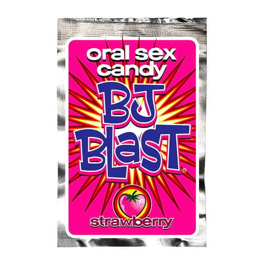 Pipedream BJ Blast - Bonbons pour sexe oral - Fraise