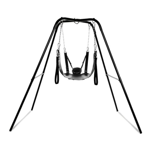 Support métallique et harnais BDSM Strict Extreme Sling & Stand