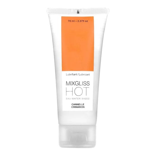 Lubrifiant MixGliss HOT Cannelle - 70 ml (à base d'eau)