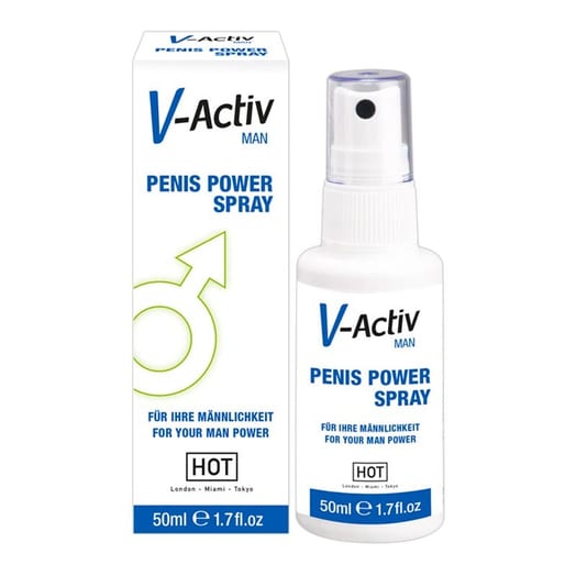 V-Activ Penis Power Spray - Spray stimulant l'érection - 50 ml