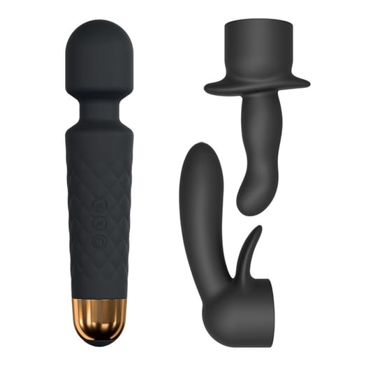 Vibromasseur Marc Dorcel Wanderful Gold (avec accessoires)