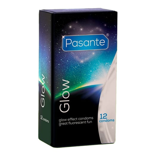 Pasante Glow - Préservatif phosphorescent (12 Préservatifs)