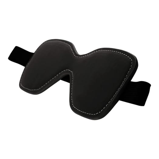 Masque pour les yeux en vinyle Renegade Bondage - Noir