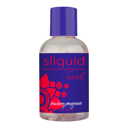 Sliquid Swirl Gleitmittel Erdbeere & Granatapfel - 125 ml (Wasserbasis)